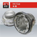 Pad Printer Hermetic Ink Cup with a Ceramic Scraping Ring 90 mm